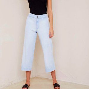 Bella Dahl Saige Wide Leg Crop Pants - NWT, Size29